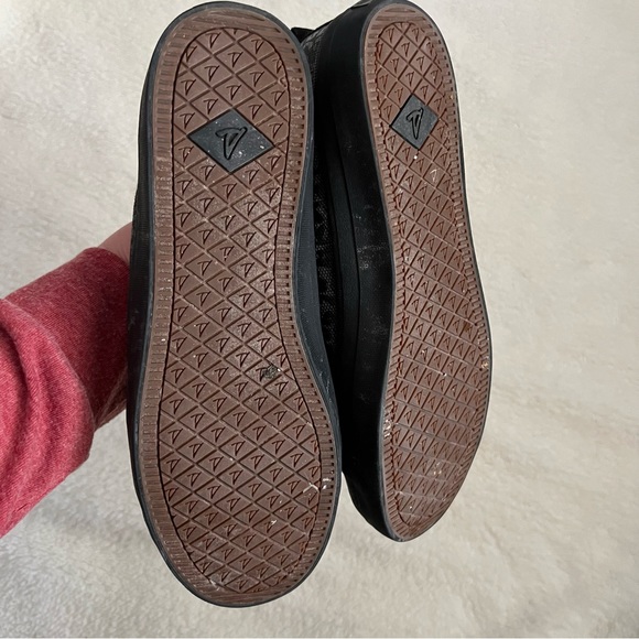 Sperry Top Sider Black Cheetah Print Lace Up Shoes - Size 10 - Picture 4 of 6